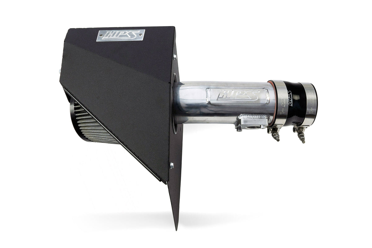 827-778P HPS Polished 827 Series Performance Air Intake 2009-2010 Subaru Impreza 2.5 GT 2.5L Turbo Includes Heat Shield