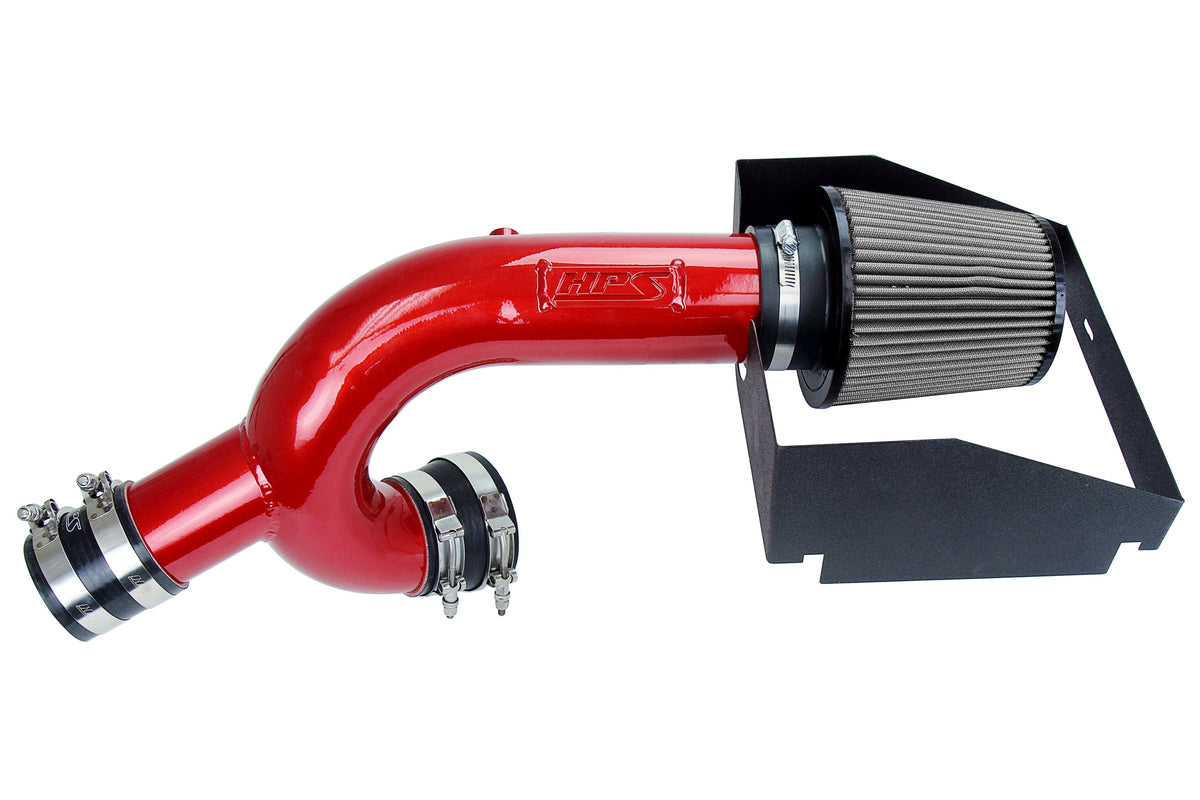 827-787R HPS Red 827 Series Performance Air Intake 2017-2025 Ford F-150 Raptor 3.5L V6 Includes Heat Shield; Does Not Fit Hybrid Models
