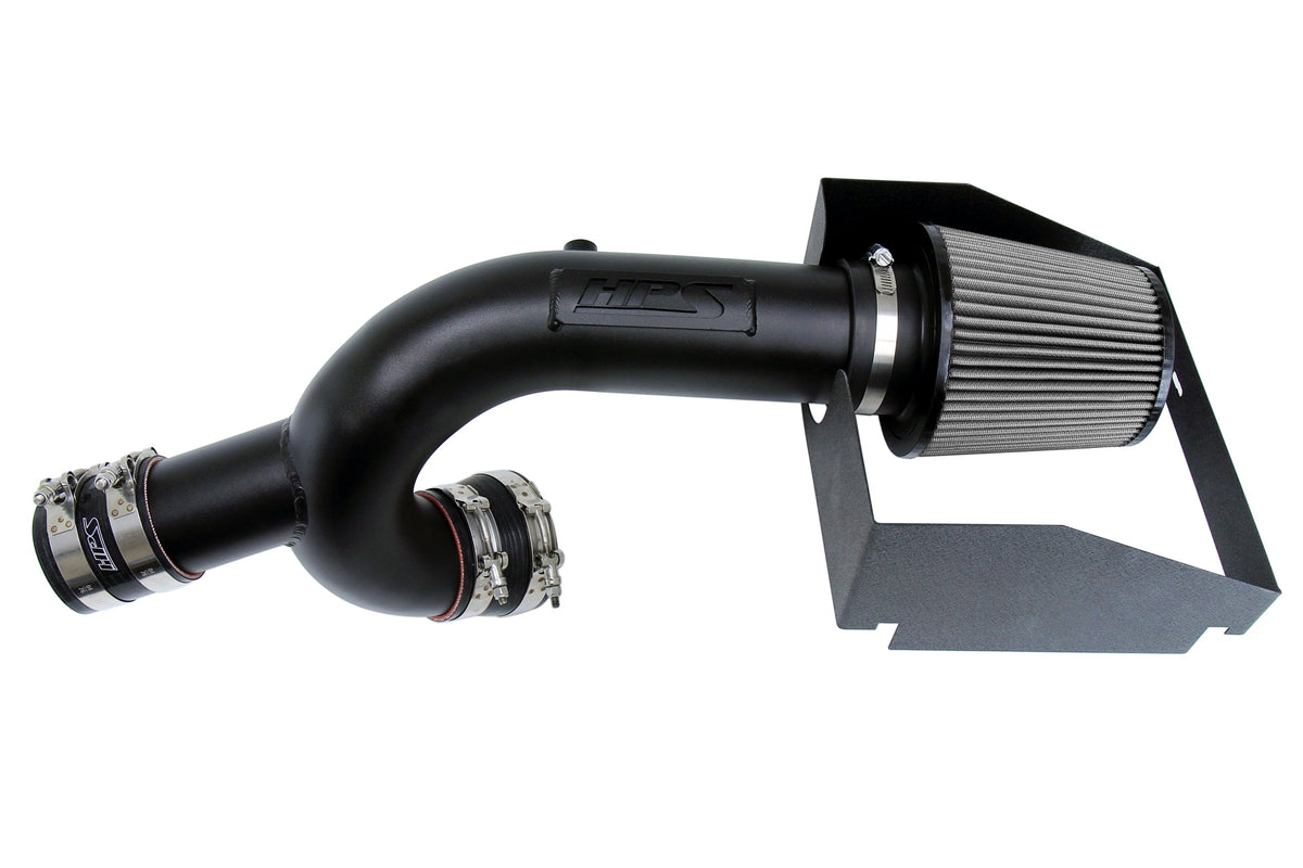 827-787WB HPS Black 827 Series Performance Air Intake 2017-2025 Ford F-150 Raptor 3.5L V6 Includes Heat Shield; Does Not Fit Hybrid Models