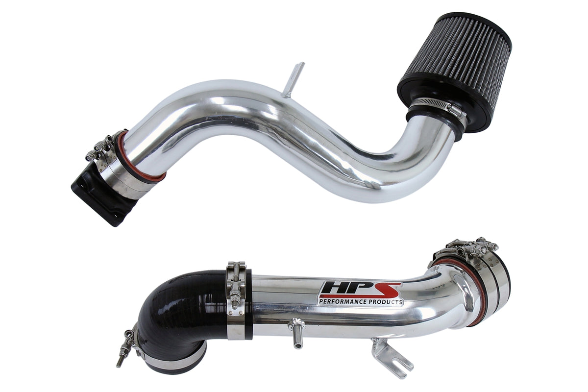 837-423P HPS Polished 837 Series Performance Air Intake 2001-2003 Chrysler Sebring LXi 3.0L V6 Converts to Shortram Intake