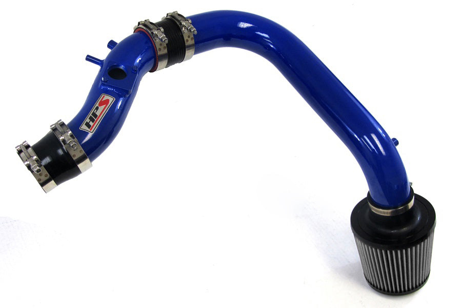 837-513BL HPS Blue 837 Series Performance Air Intake 2003-2004 Toyota Matrix Xr 1.8L 1ZZ-FE Converts to Shortram Intake