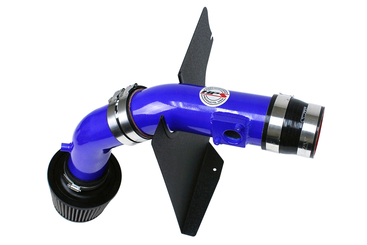 837-566BL HPS Blue 837 Series Performance Air Intake 2008-2014 Subaru WRX STI 2.5L Turbo Converts to Shortram Intake