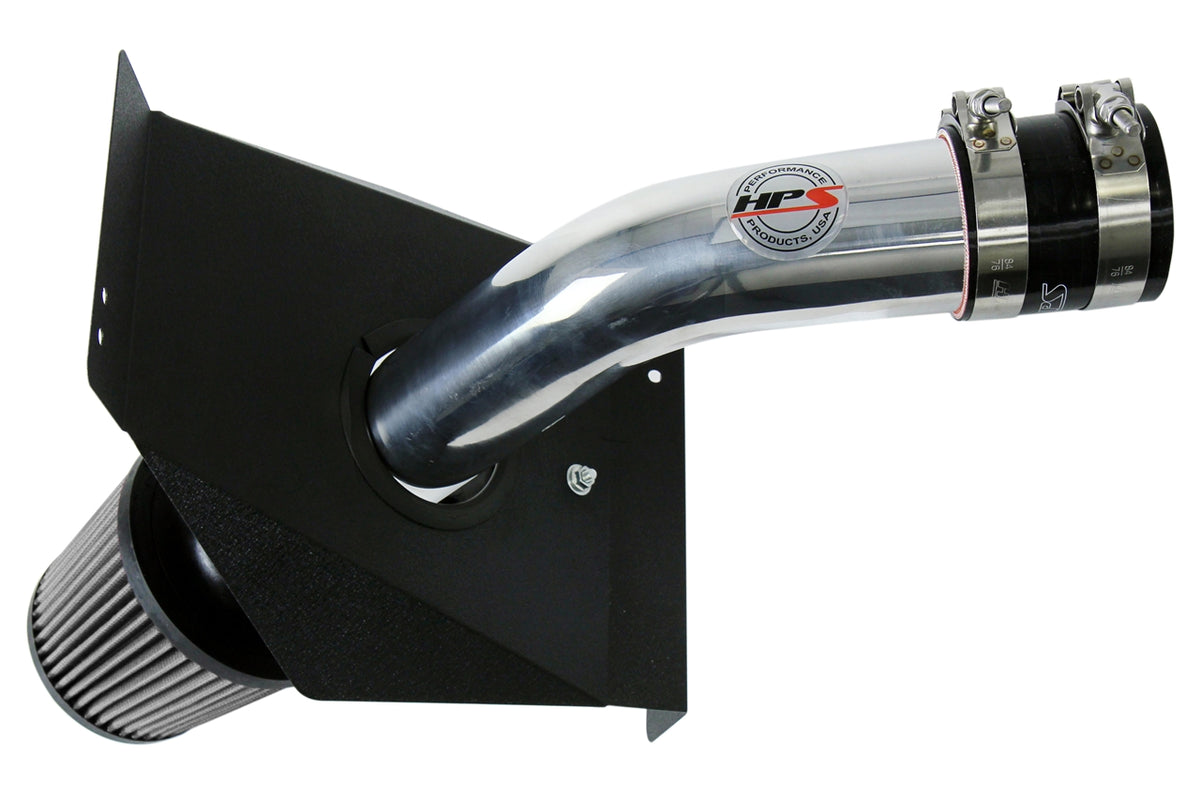 837-573P HPS Polished 837 Series Performance Air Intake 2015-2016 Subaru Impreza WRX STI 2.5L Turbo