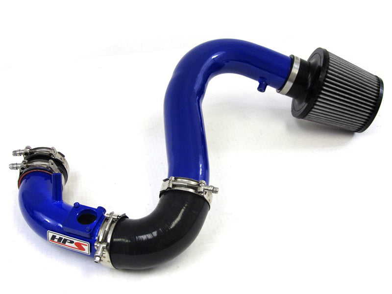 837-601BL HPS Blue 837 Series Performance Air Intake 2007-2013 Mazda Mazdaspeed 3 2.3L Turbo Converts to Shortram Intake