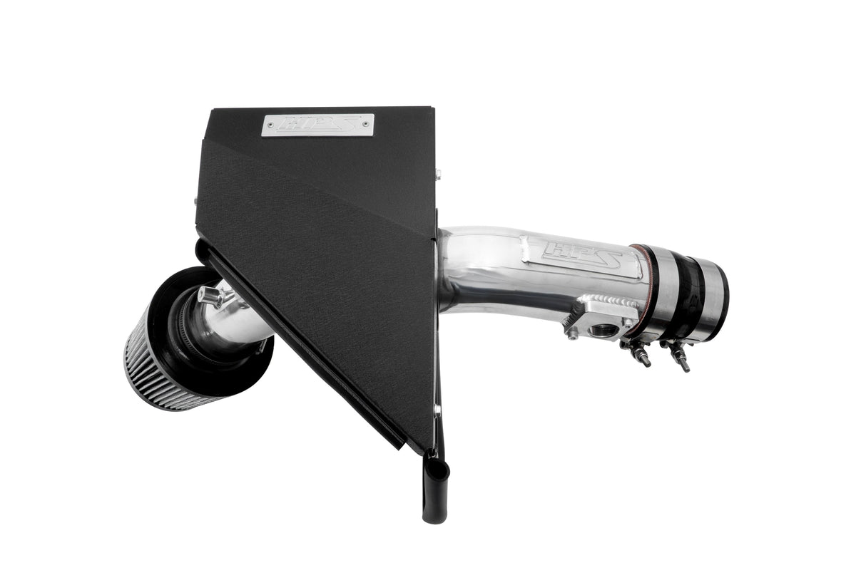 837-778P HPS Polished 837 Series Performance Air Intake 2009-2010 Subaru Impreza 2.5 GT 2.5L Turbo Converts to Shortram Intake