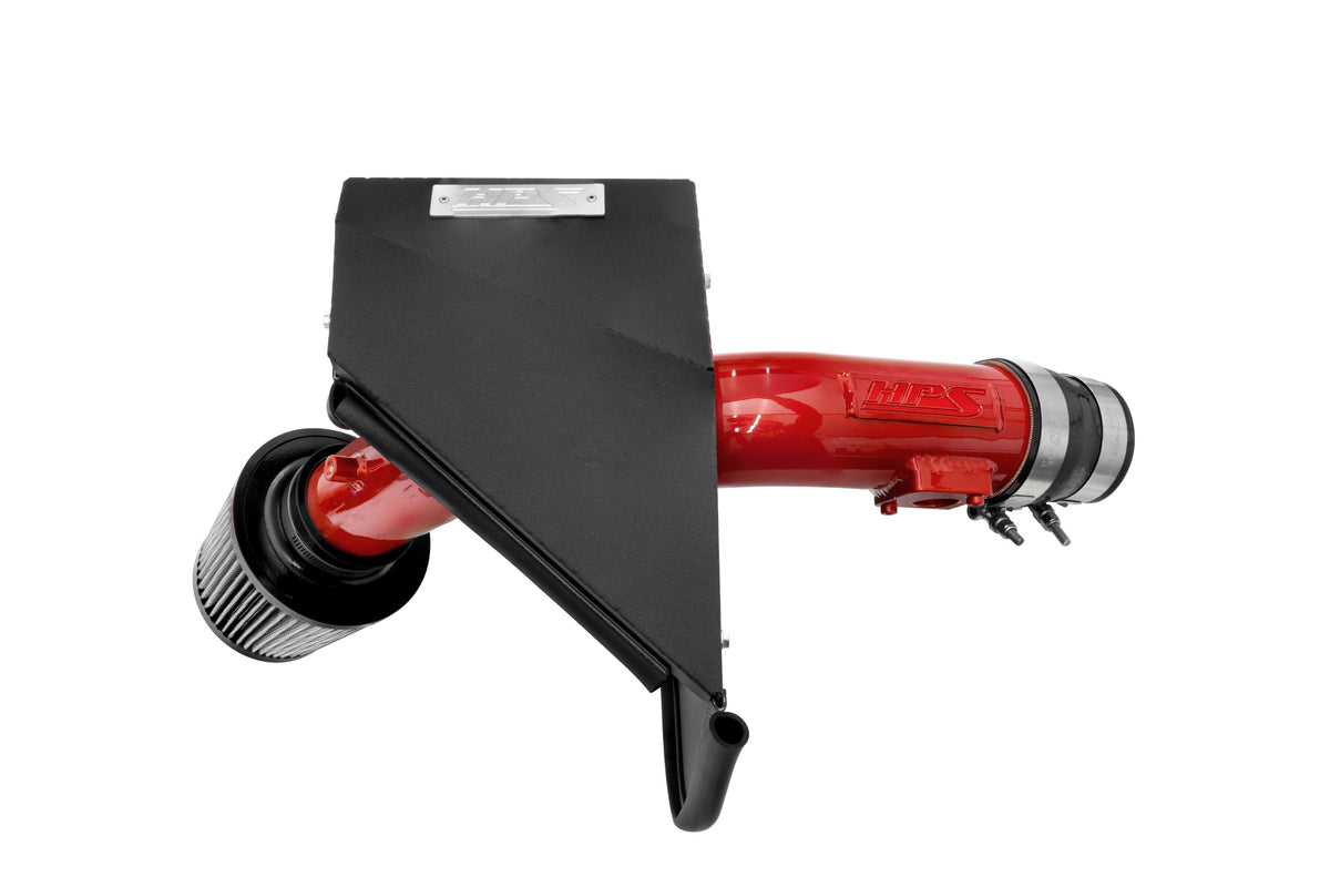837-778R HPS Red 837 Series Performance Air Intake 2009-2010 Subaru Impreza 2.5 GT 2.5L Turbo Converts to Shortram Intake