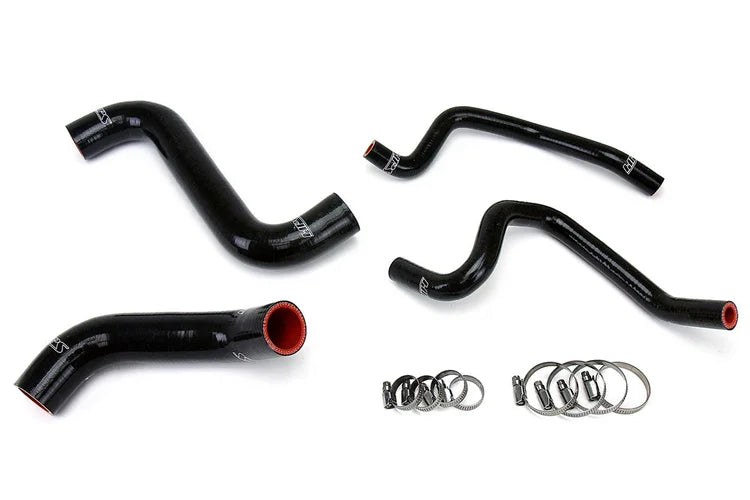 57-1809-BLK HPS Black Silicone Radiator + Heater Hose Kit for 2002-2003 Subaru Impreza WRX 2.0L EJ205