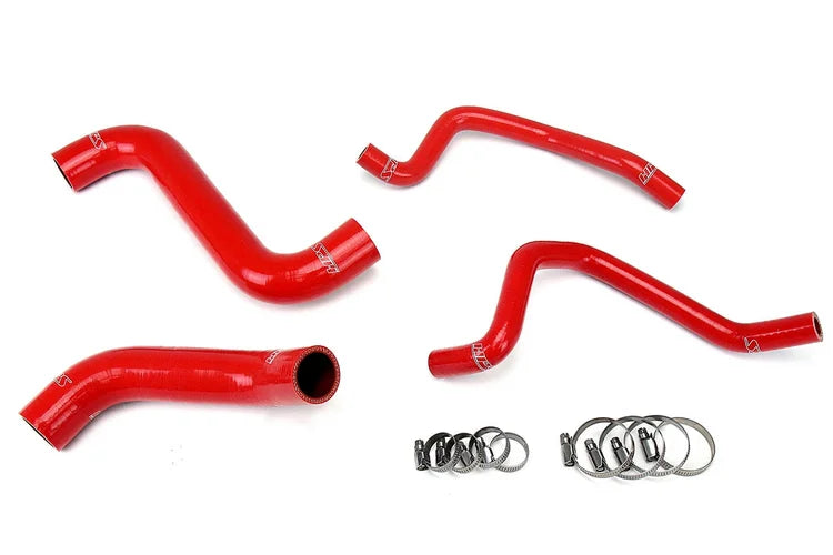 57-1810-RED HPS Red Silicone Radiator + Heater Hose Kit for 04 Subaru Impreza WRX 2.0L EJ205