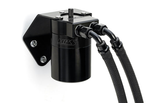 860-006WB HPS Black Oil Catch Can 2015-2019 Subaru Outback 2.5L Naturally Aspirated