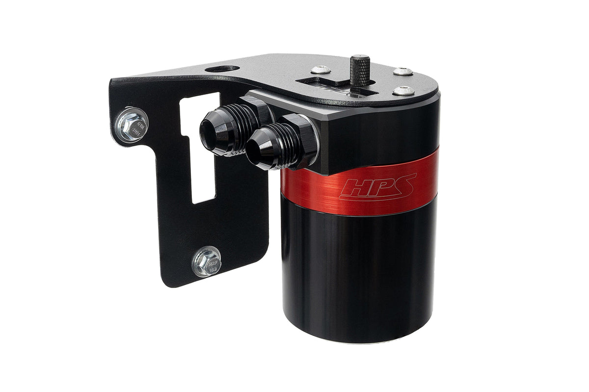 860-007 HPS Red Oil Catch Can 2015-2021 Subaru WRX 2.0L Turbo