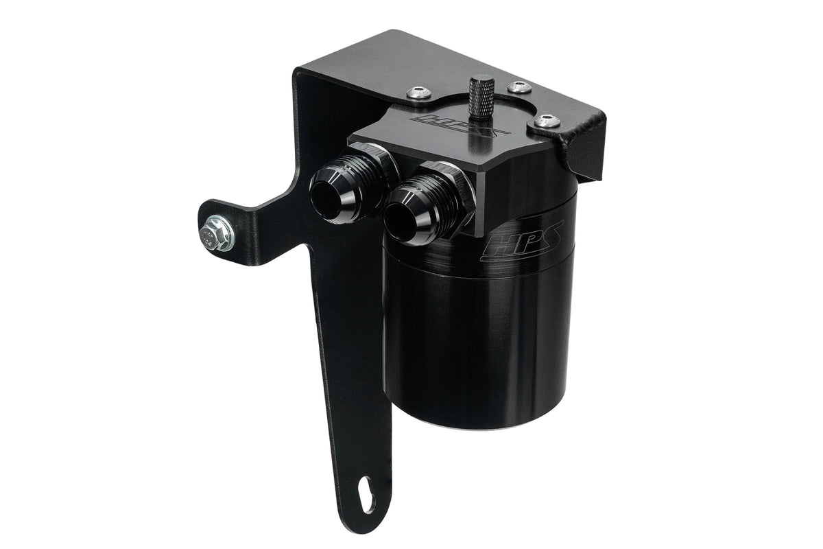 860-009WB HPS Black Oil Catch Can 2022-2026 Subaru WRX 2.4L Turbo