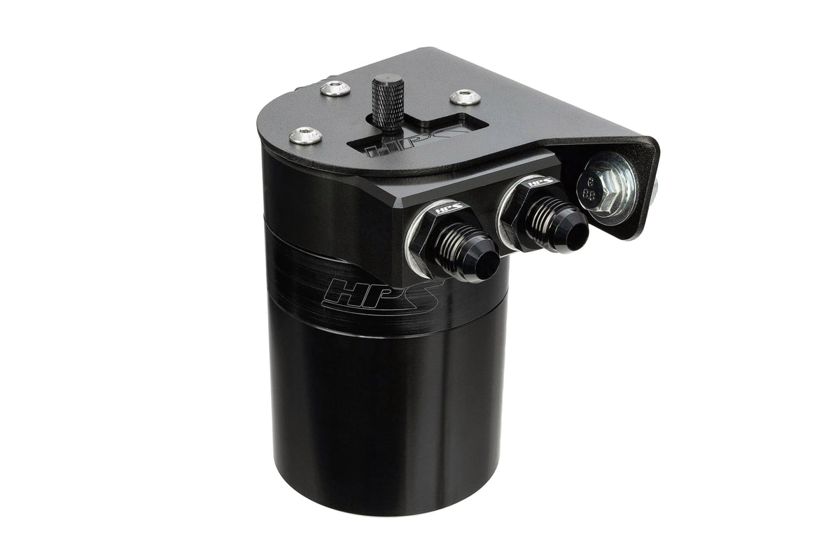 860-019WB HPS Black Oil Catch Can 2003-2009 Lexus GX470 4.7L V8