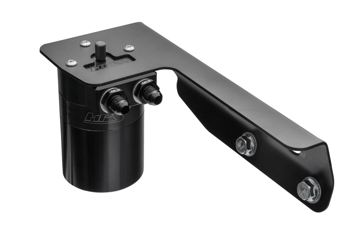 860-021WB HPS Black Oil Catch Can 2016-2023 Toyota Tacoma 3.5L V6