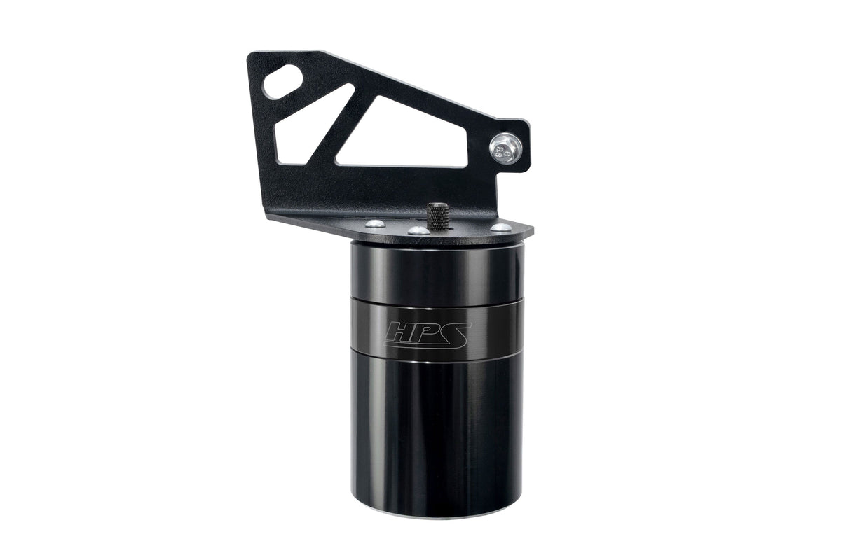 860-028WB HPS Black Oil Catch Can 2017-2020 Ford F-150 Raptor 3.5L V6 Turbo