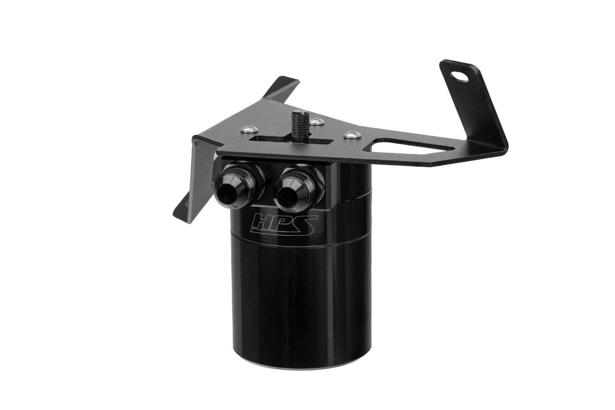 860-029WB HPS Black Oil Catch Can 2018-2025 Subaru Crosstrek 2.0L Gas Models