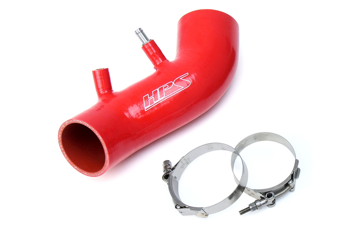 87-68420-RED HPS Red Silicone Air Intake Hose 2006-2011 Honda Civic Si Coupe & Sedan