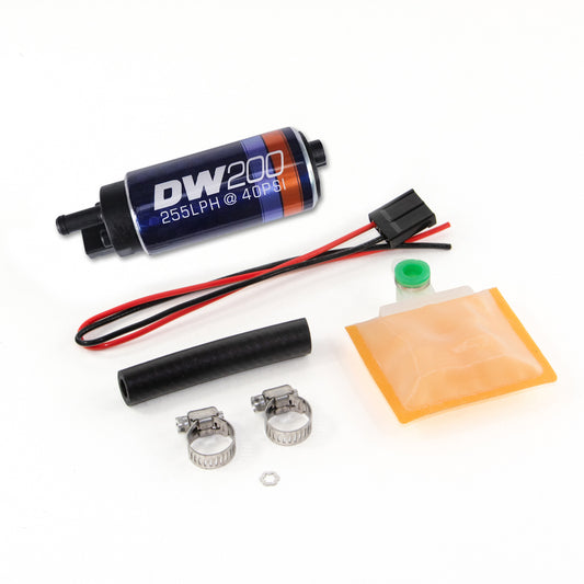 9-201-1000 DeatschWerks 255 LPH In-Tank Fuel Pump Kit w/ Install Kit 2000-2005 Honda S2000 AP1 AP2 F20C F22C