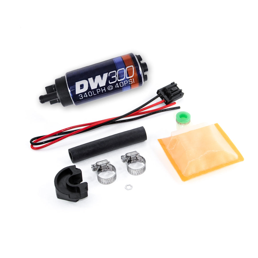 9-301-0766 DeatschWerks DW300 340lph In-Tank Fuel Pump w/ 9-0766 Install Kit 1989-1994 Nissan 240SX Silvia S13
