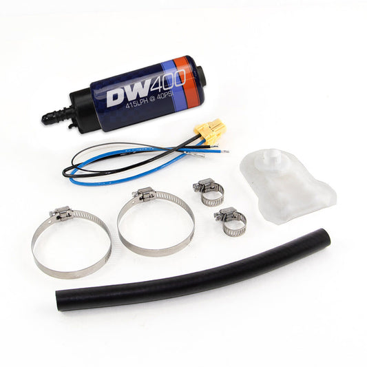 9-401-1043 DeatschWerks DW400 415lph In-Tank Fuel Pump with Install Kit 93-98 Skyline GTR R33 RB25DET RB26DETT