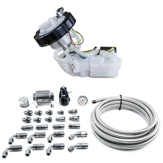 9-401-607-7040 DW DW400 Pump Module + Return Kit SS CPE Civic 01-05 D17 Civic Si 02-05 RSX 02-06 K20A2 K20A3 K20Z1