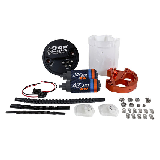 9-421-7050 DW X2 Series Fuel Pump Module with Dual DW420 Pumps Subaru WRX 08-14 EJ255 STi 08-21 EJ257