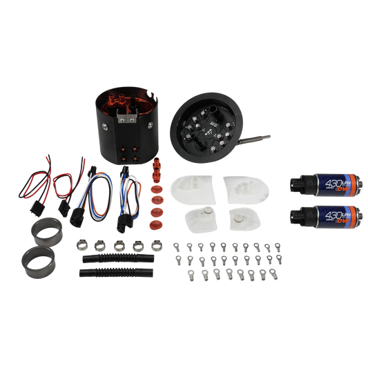9-437-7071 DeatschWerks 06-13 BMW E9X/E8X X2 Dual Pump Module w/ Dual DW430 Fuel Pumps