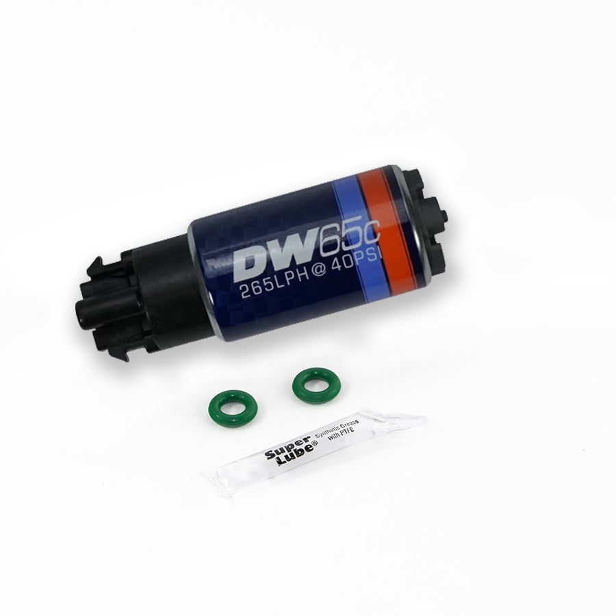 9-652-1009 Deatschwerks DW65c 265lph Compact In-Tank Fuel Pump Set Up Kit 2009-15 Nissan GTR GT-R R35 VR38DETT