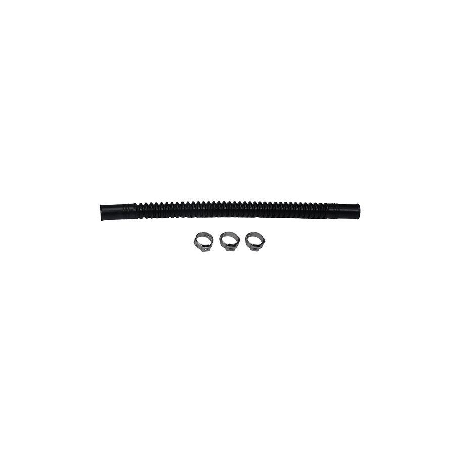 9-CT-8-516 DeatschWerks Convoluted Tubing 200mm Length x 8mm ID Side 1 x 8mm ID Side 2 - Black
