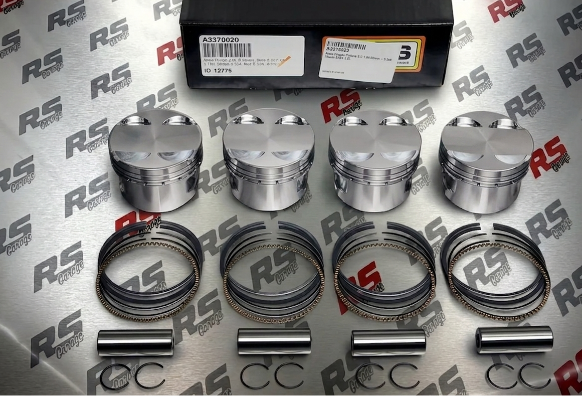 A3370020 Arias Forged Pistons B18A/B with B16A Head -5.5 cc 10.4:1 84.5mm +3.5mm 89mm Stroke 137mm Rod