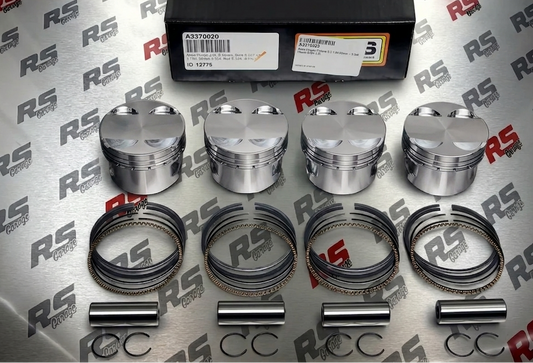 A3370020 Arias Forged Pistons B18A/B with B16A Head -5.5 cc 10.4:1 84.5mm +3.5mm 89mm Stroke 137mm Rod