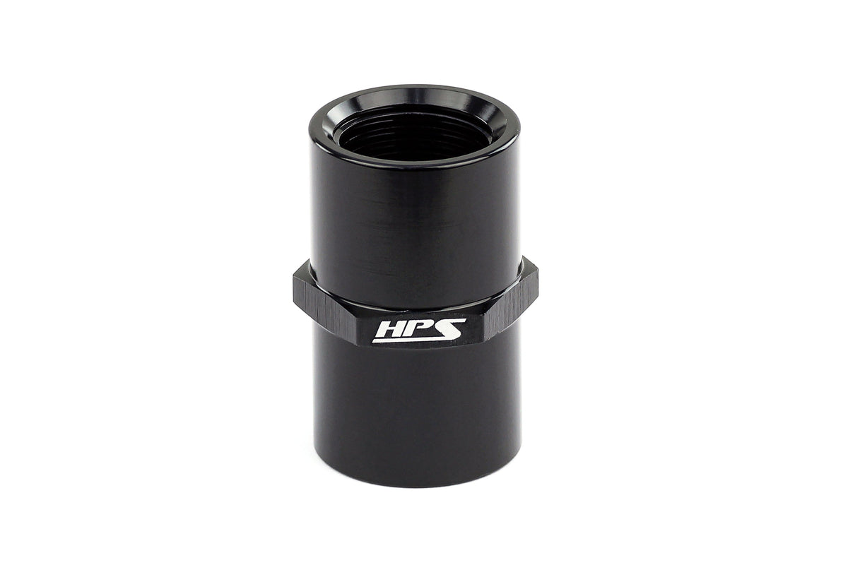 AN910-02 HPS Aluminum 1/4 Npt Straight Npt Coupler