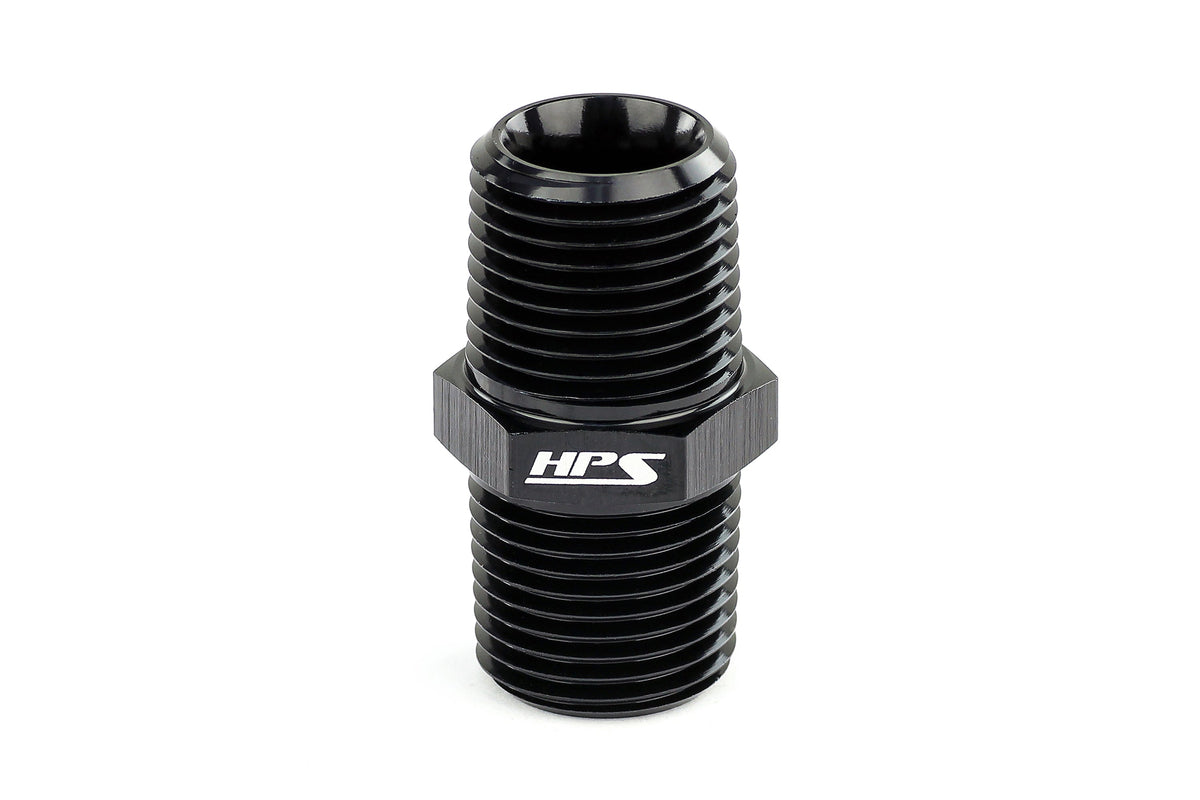 AN911-04 HPS Aluminum 1/8 Npt Straight Npt Union