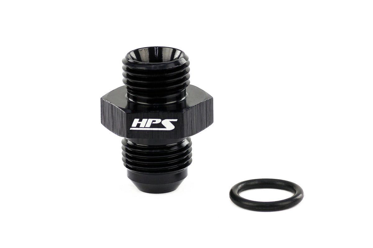 AN920-08 HPS Aluminum AN-8 to -8 Orb Straight an to Orb Adapter