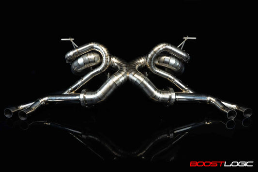 Boost Logic Audi R8 Titanium Exhaust 2017-2018