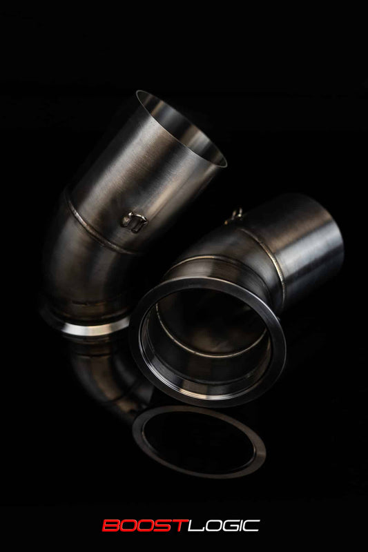 Boost Logic 4" Link Pipe V-Band to Magnum 4.5" Exhaust