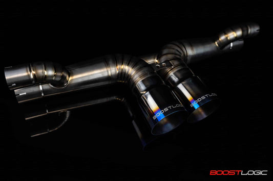 Boost Logic Center Muffler Delete Porsche 991 GT3