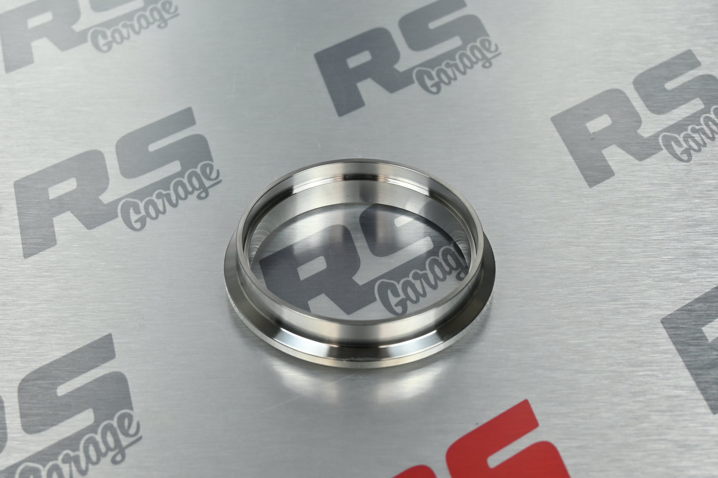 ATP-FLS-351 STAINLESS 3" V-Band Outlet Flange (Downpipe); Garrett G25 G30 G35 - G Series (SF)