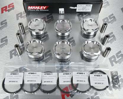 RSG 5817RSGC-6 RS Garage 1200 Series Custom Manley HD Pistons Toyota Supra MK4 2JZ 3.0 86.5mm 8.5:1