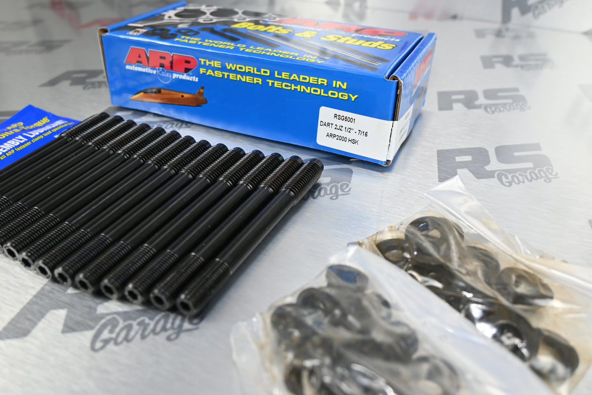 RS GARAGE DART Head Stud Kit ARP 2000 2JZ 1/2"-to-11mm RSG5001