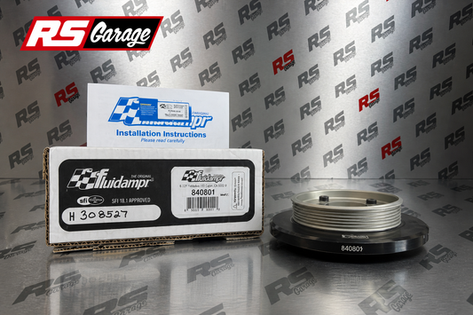 840801 Fluidampr Toyota 2JZ I-6 Steel Internally Balanced Damper