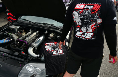 RS Garage "2JZ Made In Japan Built in the USA" T-Shirt