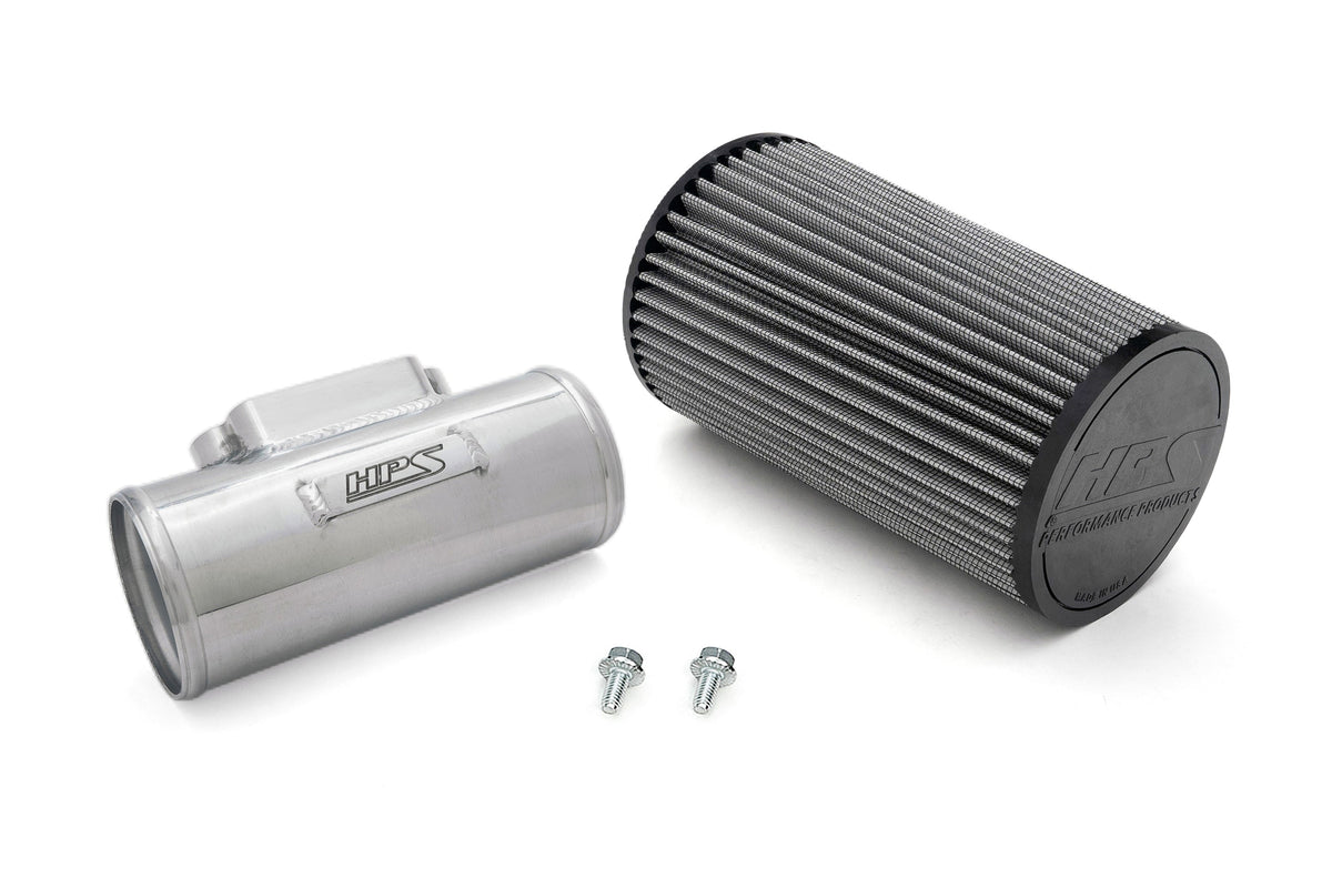 MAFT-1605 HPS Polished Maf Sensor Housing Lexus/Toyota 2JZ 1MZ 1UZ Engine Includes Air Filter