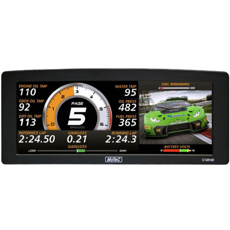 Motec C1212 12" Color Display W/USB
