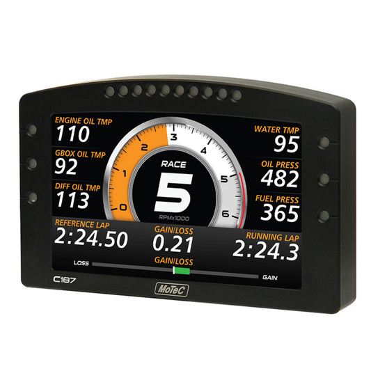 Motec C187 7" Color Display Logger W/USB