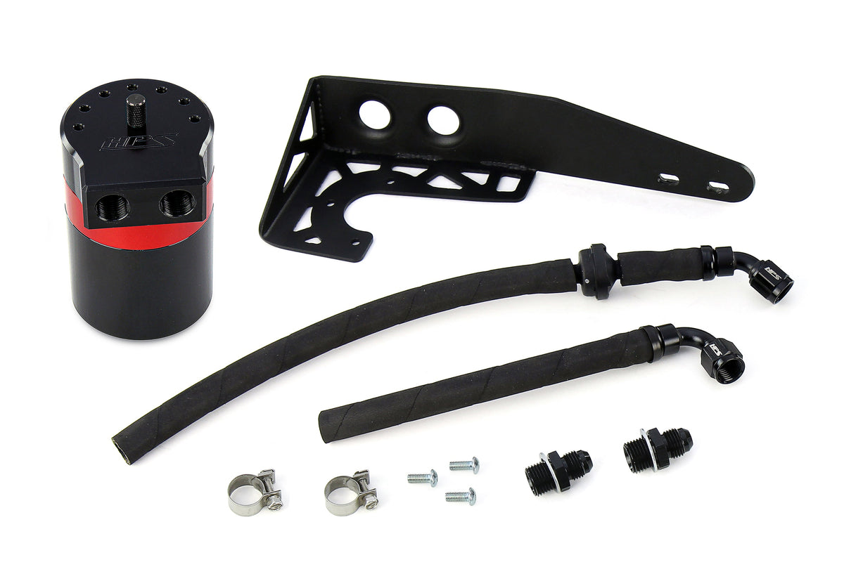 OCC-001 HPS Black Oil Catch Can 2018-2022 Honda Accord 2.0L Turbo