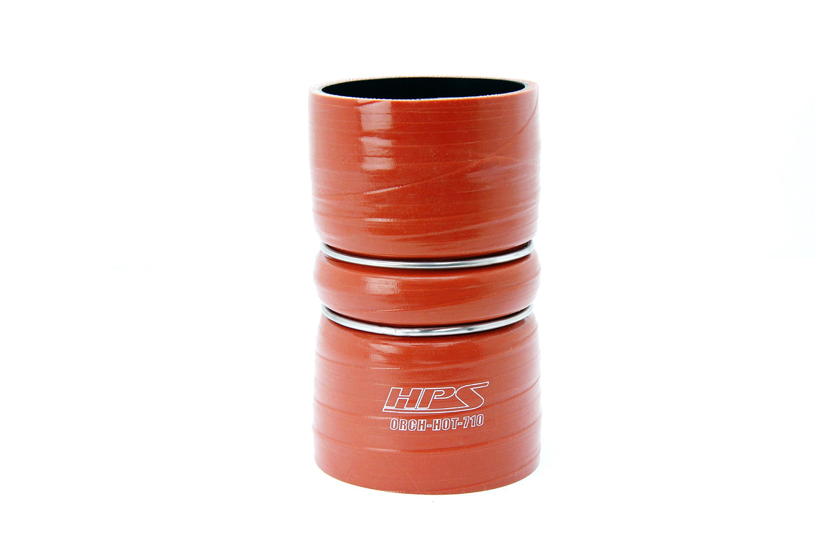 ORCH-HOT-710 HPS Orange Intercooler Boot 2003-2007 Ford F-250 Super Duty Powerstroke 6.0L Diesel Boot Only (does Not Include Clamps)
