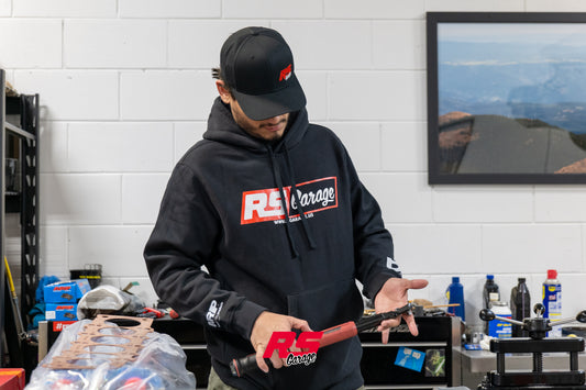 RS Garage Logo Premium Heavy Weight Pullover Hoodie