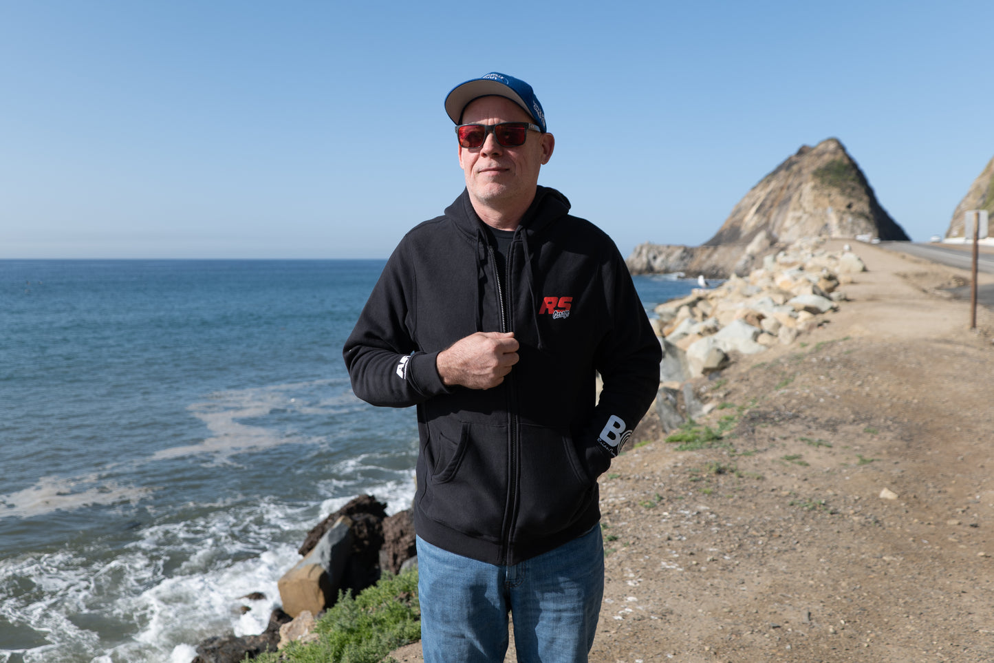 RS Garage Signature Logo Zip-Up Hoodie