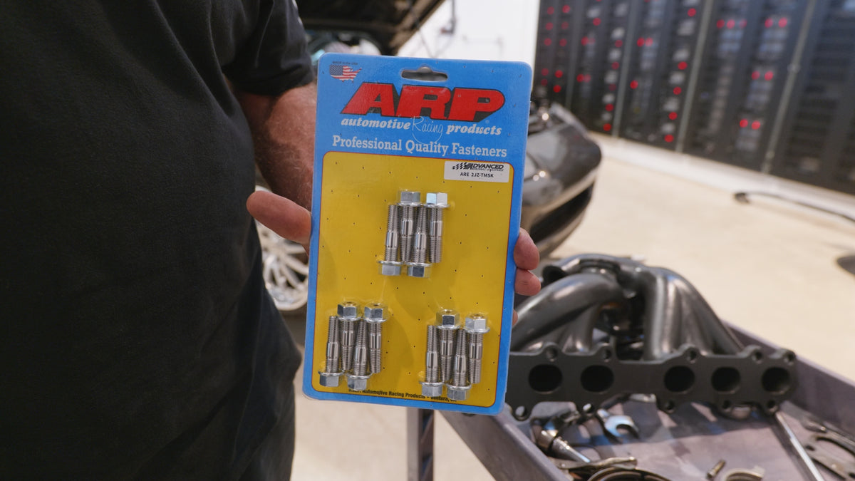 Advanced Racing Engines (ARE) ARP Stainless Turbo Manifold Stud & Nut Kit For 2JZ
