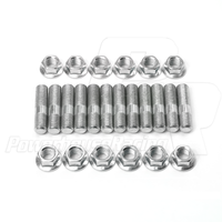 PHR Short Stud and Nut Kit for Turbo Manifolds Supra MK4 2JZ-GE 2JZ-GTE PHR 01012049